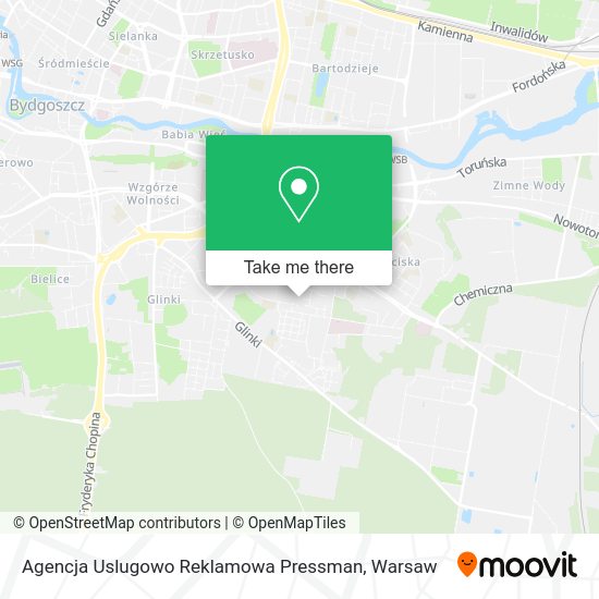 Agencja Uslugowo Reklamowa Pressman map