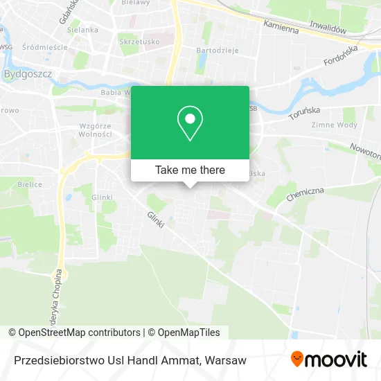Карта Przedsiebiorstwo Usl Handl Ammat