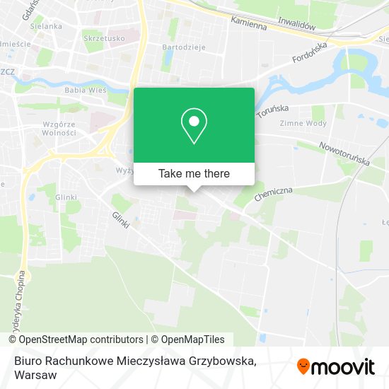 Biuro Rachunkowe Mieczysława Grzybowska map