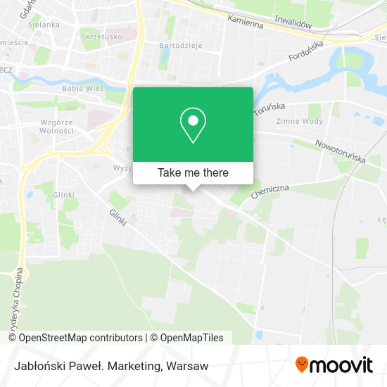 Jabłoński Paweł. Marketing map