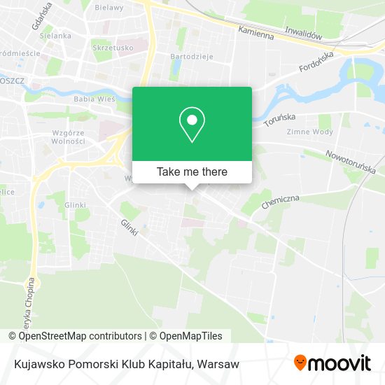 Kujawsko Pomorski Klub Kapitału map