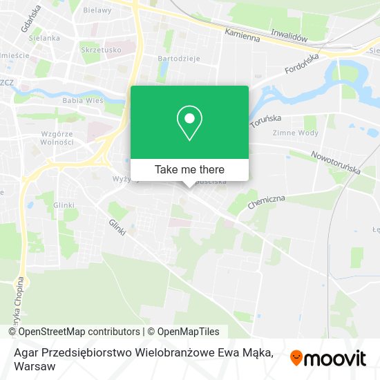 Agar Przedsiębiorstwo Wielobranżowe Ewa Mąka map