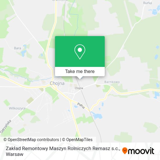 Zakład Remontowy Maszyn Rolniczych Remasz s.c. map