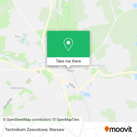 Technikum Zawodowe map