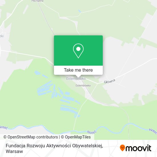 Fundacja Rozwoju Aktywności Obywatelskiej map