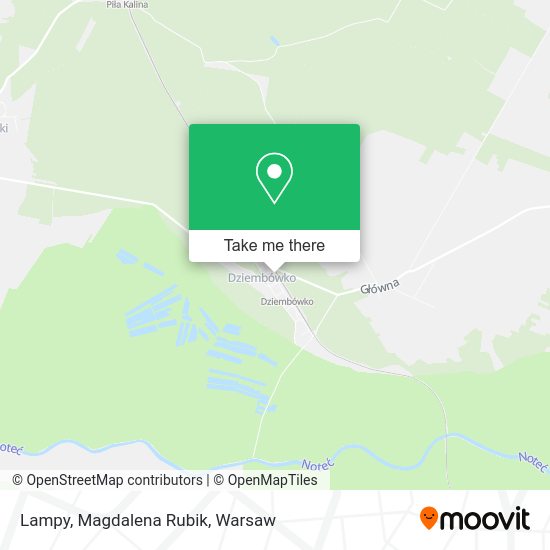 Lampy, Magdalena Rubik map