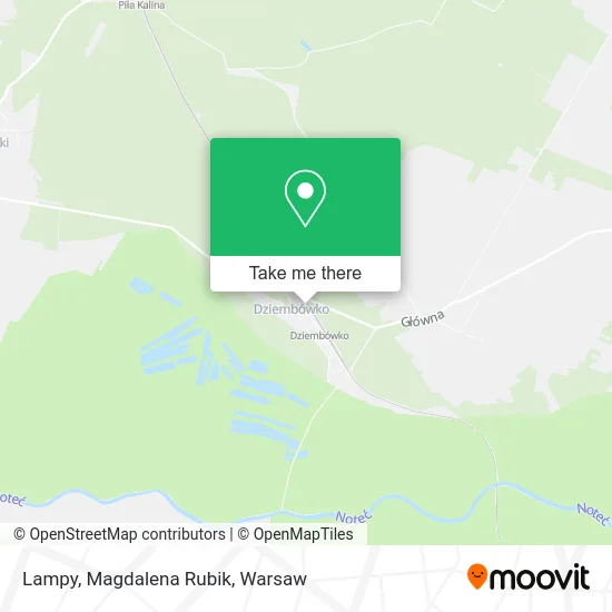 Lampy, Magdalena Rubik map