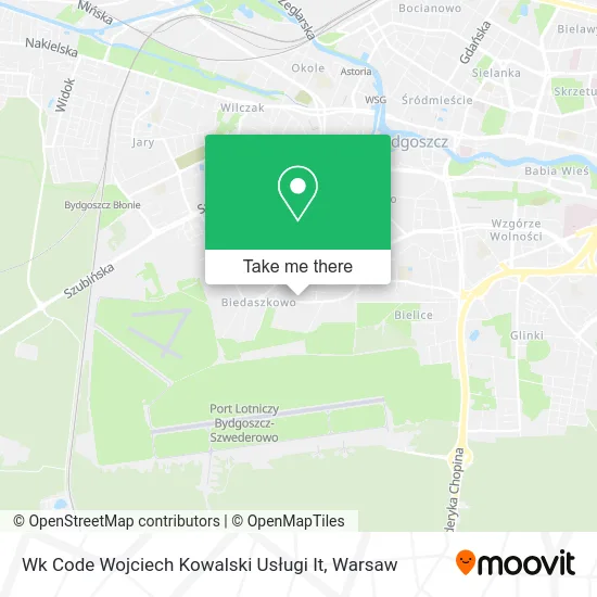 Карта Wk Code Wojciech Kowalski Usługi It