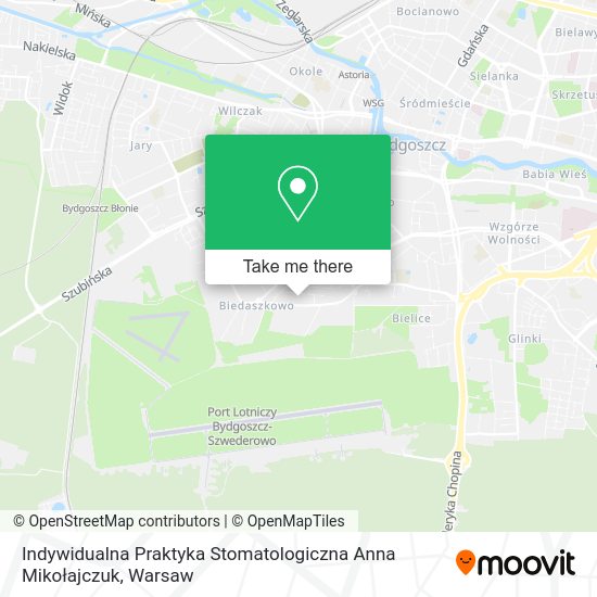 Indywidualna Praktyka Stomatologiczna Anna Mikołajczuk map