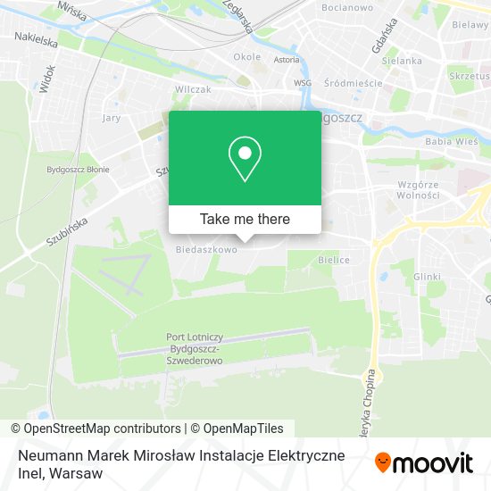 Neumann Marek Mirosław Instalacje Elektryczne Inel map