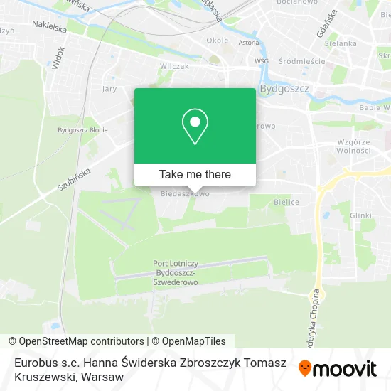 Eurobus s.c. Hanna Świderska Zbroszczyk Tomasz Kruszewski map