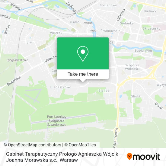 Карта Gabinet Terapeutyczny Prologo Agnieszka Wójcik Joanna Morawska s.c.