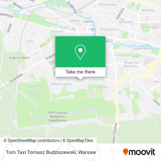 Tom Taxi Tomasz Budziszewski map