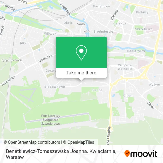 Карта Benetkiewicz-Tomaszewska Joanna. Kwiaciarnia