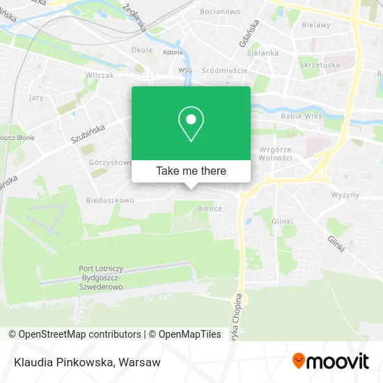 Klaudia Pinkowska map