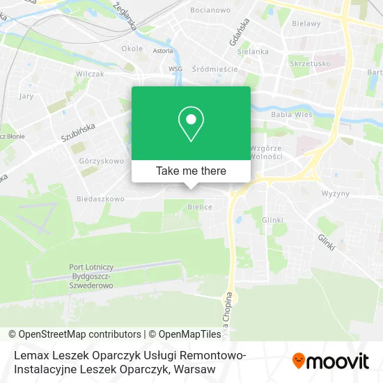 Lemax Leszek Oparczyk Usługi Remontowo-Instalacyjne Leszek Oparczyk map