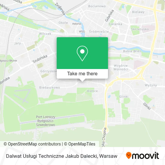 Карта Dalwat Usługi Techniczne Jakub Dalecki