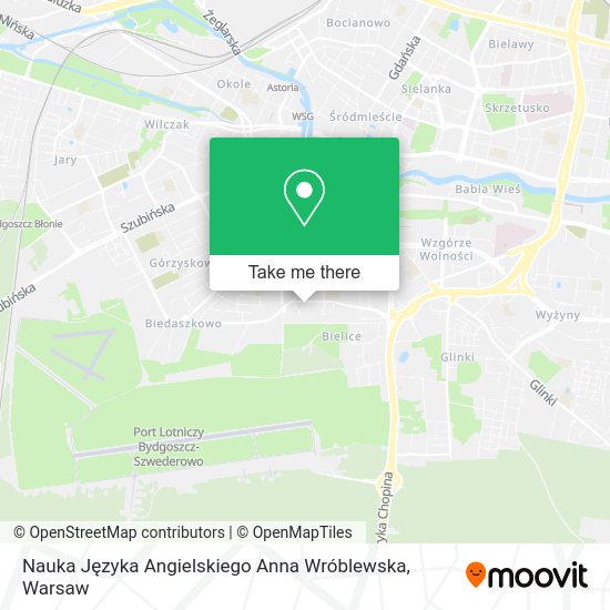 Nauka Języka Angielskiego Anna Wróblewska map