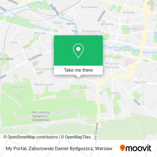 My Portal, Zaborowski Daniel Bydgoszcz map