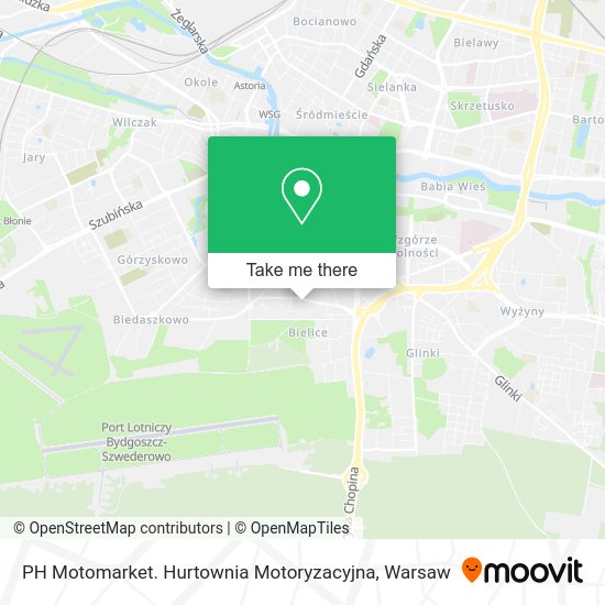 PH Motomarket. Hurtownia Motoryzacyjna map