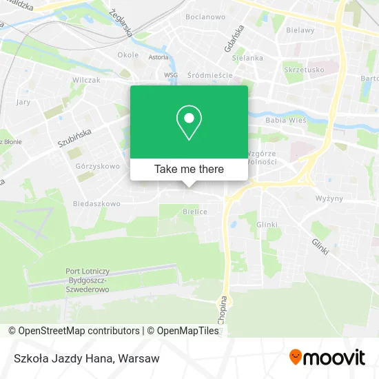 Szkoła Jazdy Hana map