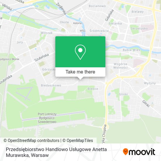 Przedsiębiorstwo Handlowo Usługowe Anetta Murawska map