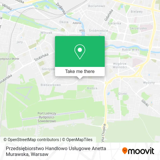 Przedsiębiorstwo Handlowo Usługowe Anetta Murawska map