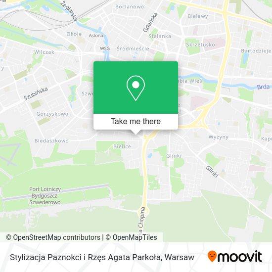 Stylizacja Paznokci i Rzęs Agata Parkoła map