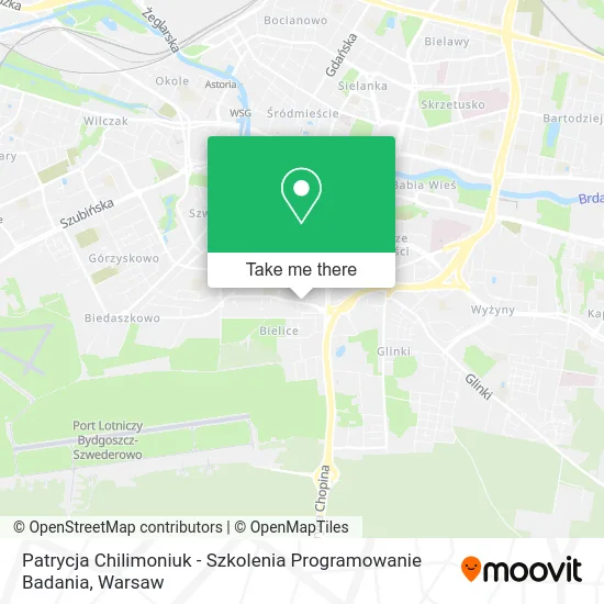 Карта Patrycja Chilimoniuk - Szkolenia Programowanie Badania