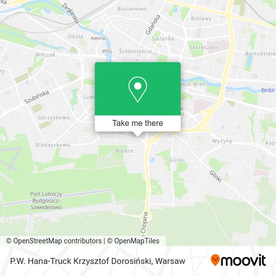 P.W. Hana-Truck Krzysztof Dorosiński map