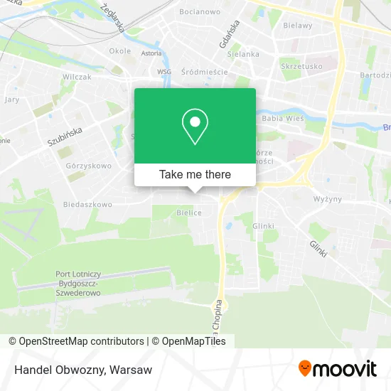 Карта Handel Obwozny