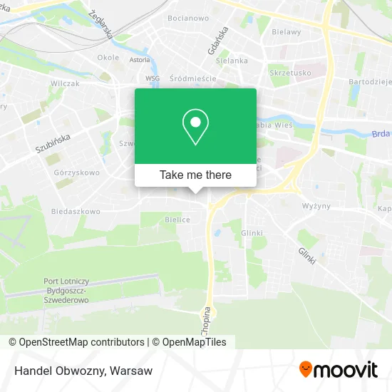 Карта Handel Obwozny