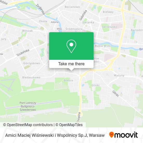 Amici Maciej Wiśniewski i Wspólnicy Sp.J map