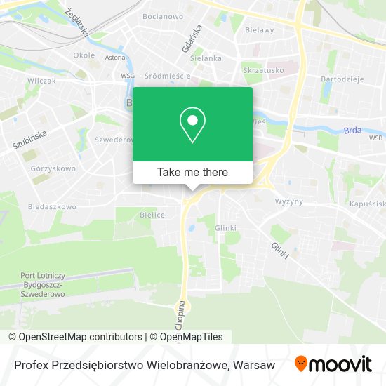 Profex Przedsiębiorstwo Wielobranżowe map