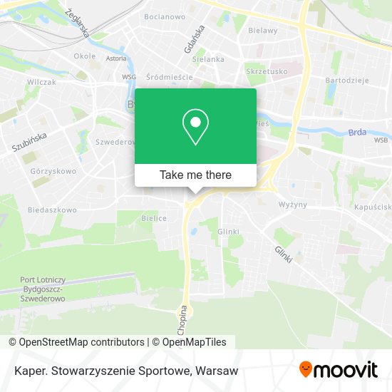 Карта Kaper. Stowarzyszenie Sportowe