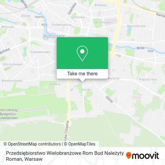 Przedsiębiorstwo Wielobranżowe Rom Bud Należyty Roman map