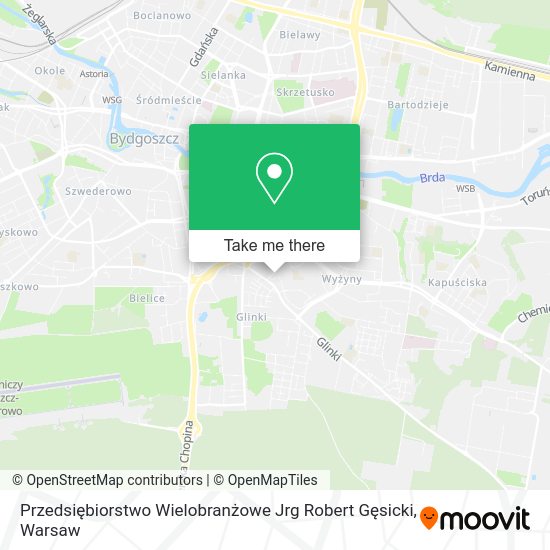 Przedsiębiorstwo Wielobranżowe Jrg Robert Gęsicki map