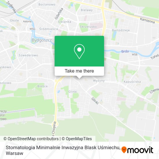 Карта Stomatologia Minimalnie Inwazyjna Blask Uśmiechu