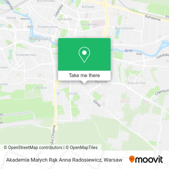 Карта Akademia Małych Rąk Anna Radosiewicz