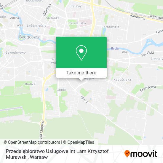 Przedsiębiorstwo Usługowe Int Lam Krzysztof Murawski map