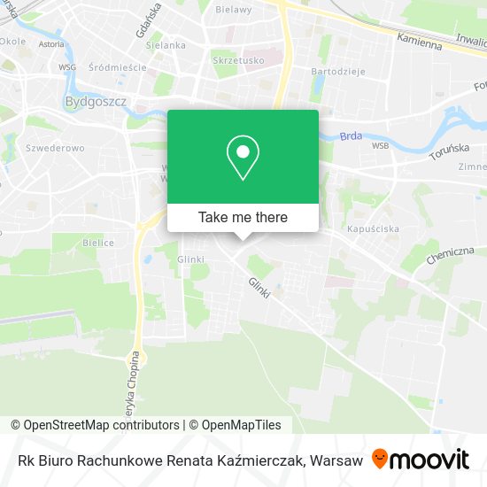 Rk Biuro Rachunkowe Renata Kaźmierczak map