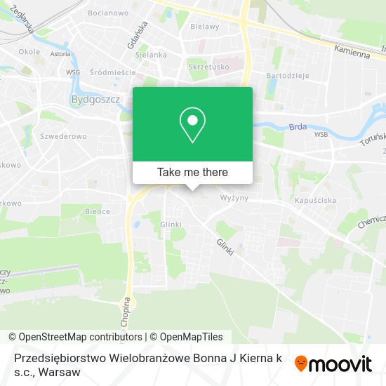 Przedsiębiorstwo Wielobranżowe Bonna J Kierna k s.c. map