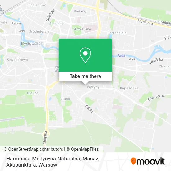 Harmonia. Medycyna Naturalna, Masaż, Akupunktura map