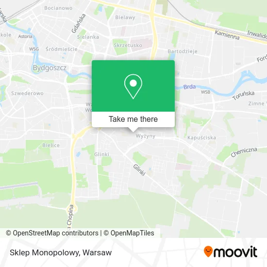 Sklep Monopolowy map