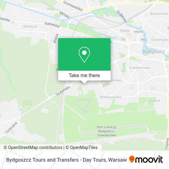 Bydgoszcz Tours and Transfers - Day Tours map