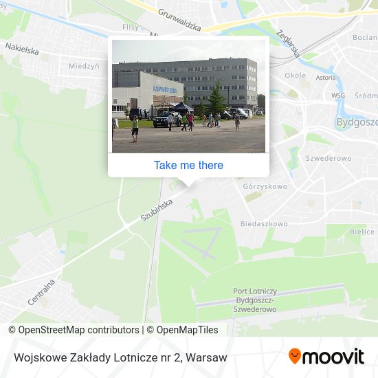 Wojskowe Zakłady Lotnicze nr 2 map