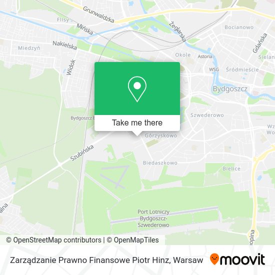 Zarządzanie Prawno Finansowe Piotr Hinz map