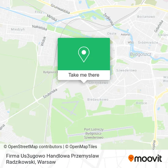 Firma Us3ugowo Handlowa Przemyslaw Radzikowski map