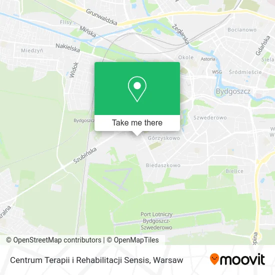 Centrum Terapii i Rehabilitacji Sensis map