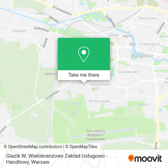 Glazik W. Wielobranżowy Zakład Usługowo - Handlowy map